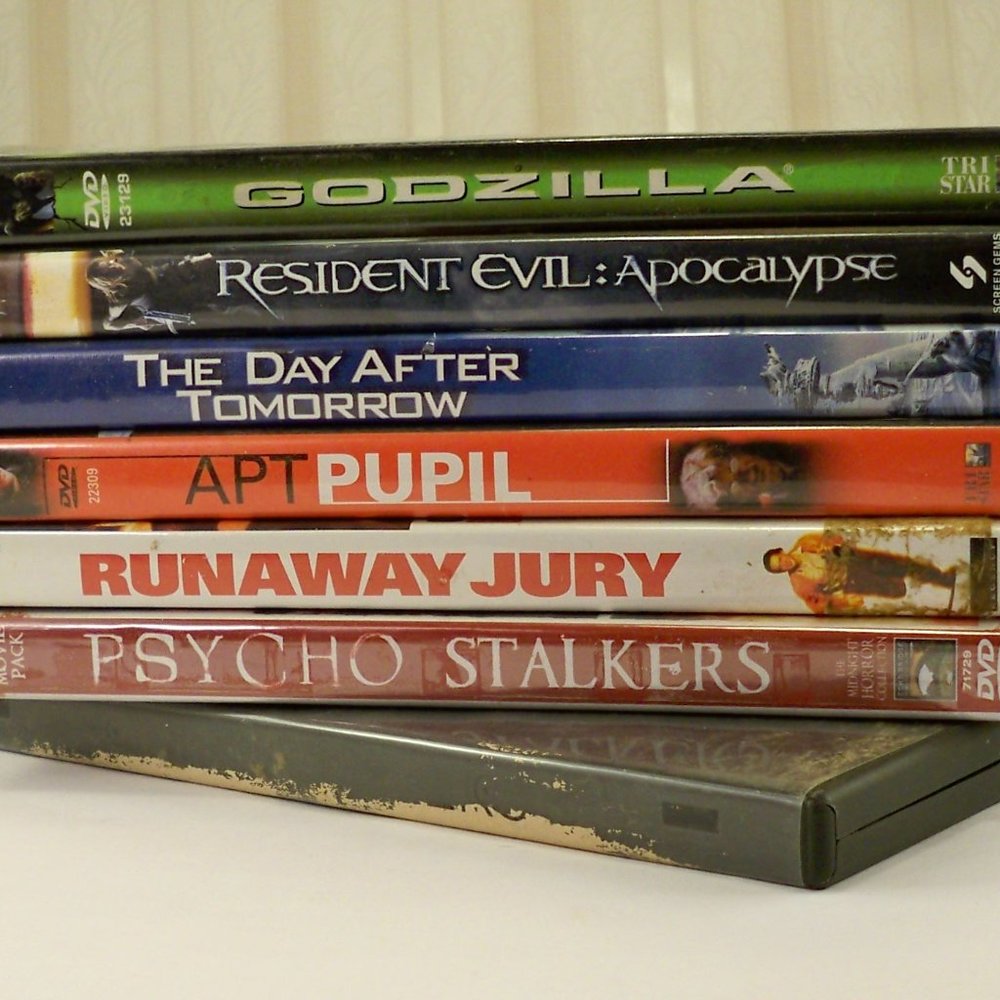 12 Assorted Suspense Movies DVDs